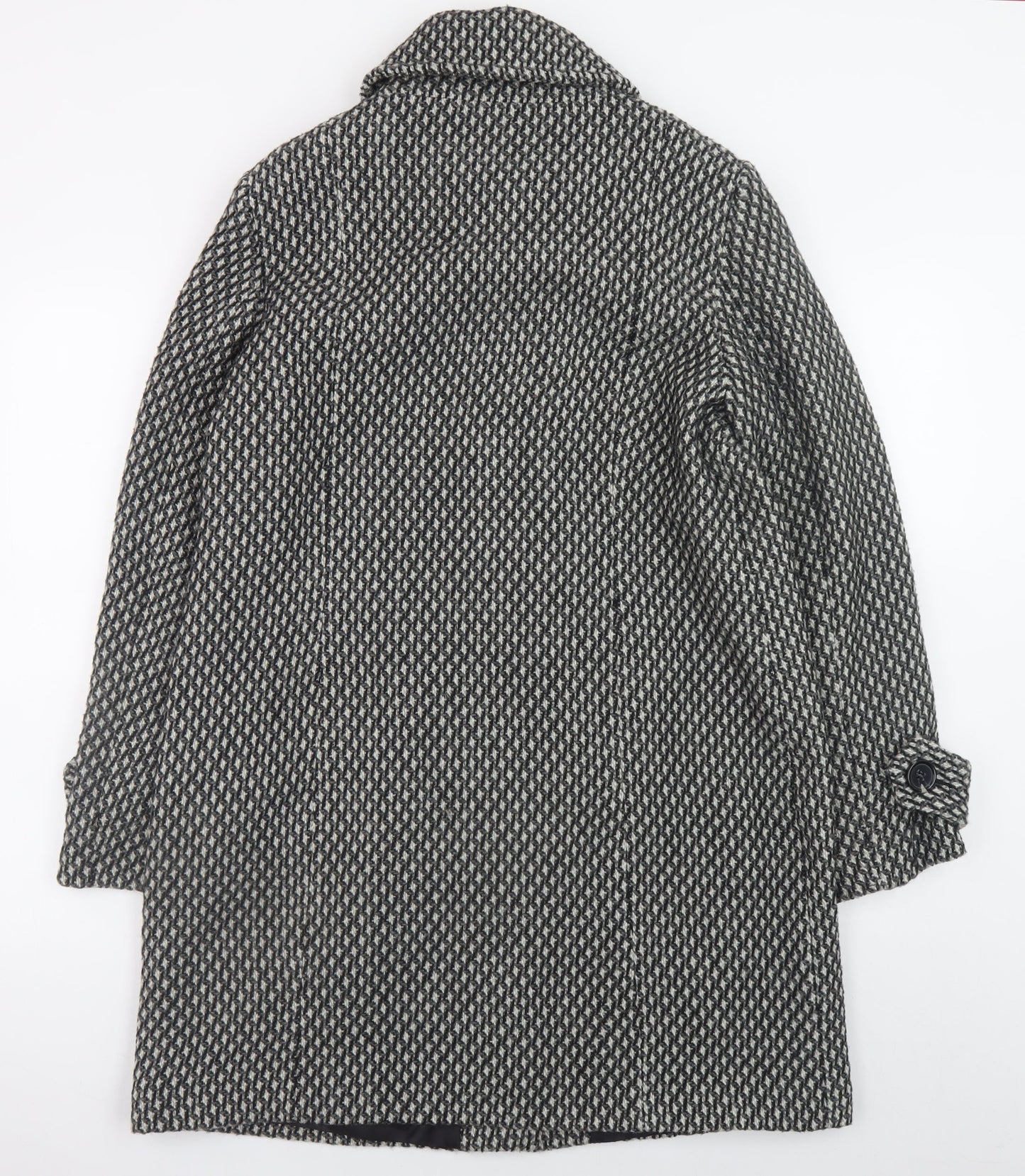 Womens UK Size 16 Autonomy Grey Overcoat