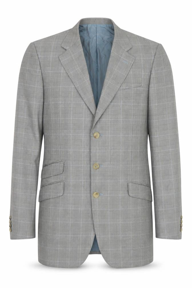 Mens UK Size 52 Pal Zileri Grey Blazer