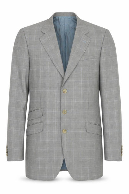 Mens UK Size 52 Pal Zileri Grey Blazer