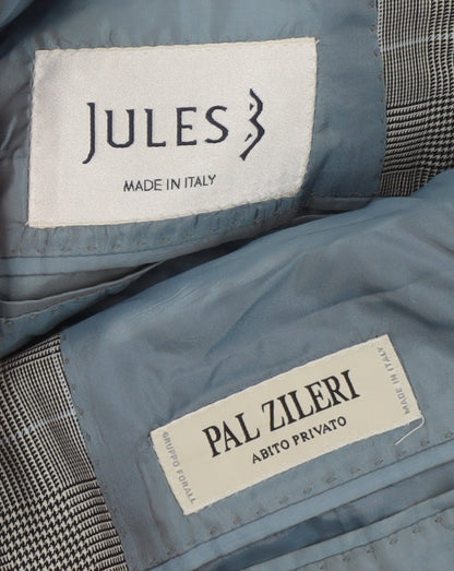 Mens UK Size 52 Pal Zileri Grey Blazer