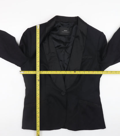 Birger et Mikkelsen Women’s Black Wool Blend Blazer Size 12