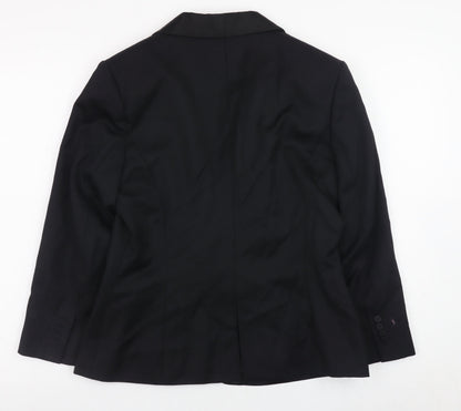 Birger et Mikkelsen Women’s Black Wool Blend Blazer Size 12