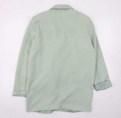 In The Style Women's Mint Green Blazer Jacket UK 14 Polyester Blend