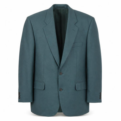 BHS Men's Teal Wool Blend Short Blazer 42in Classic Fit Jacket
