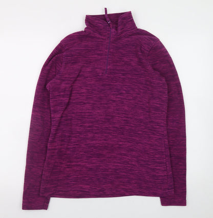 Womens UK Size 12 Mountain Warehouse Purple Pullover Sweatshirt