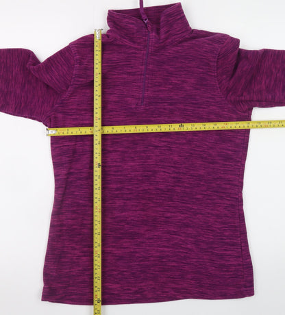 Womens UK Size 12 Mountain Warehouse Purple Pullover Sweatshirt