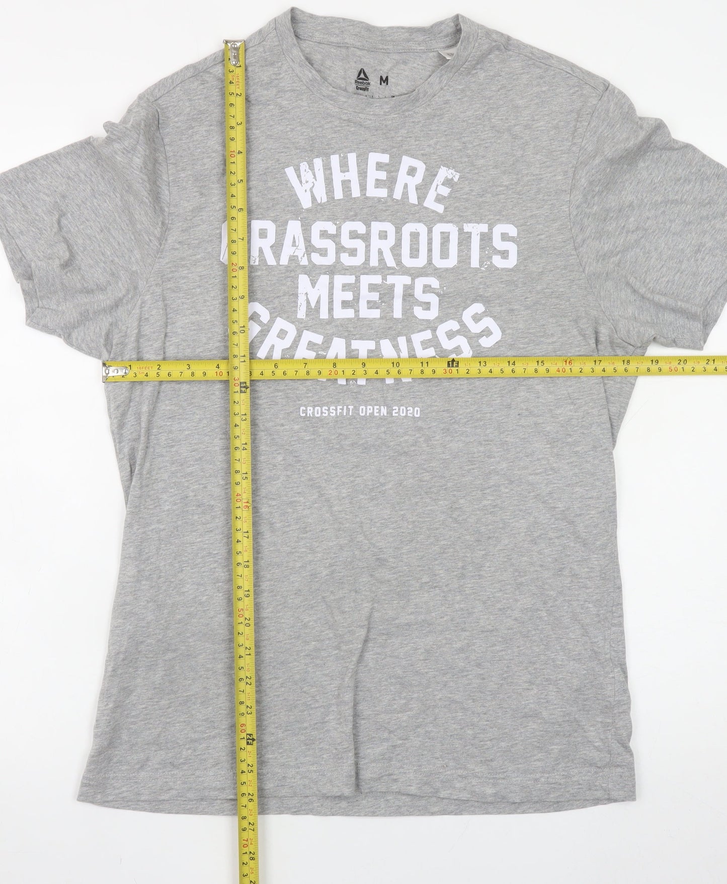Mens UK Size M Reebok Grey  T-Shirt