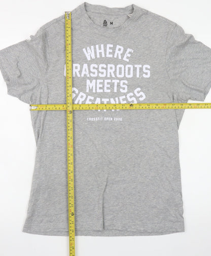 Mens UK Size M Reebok Grey  T-Shirt