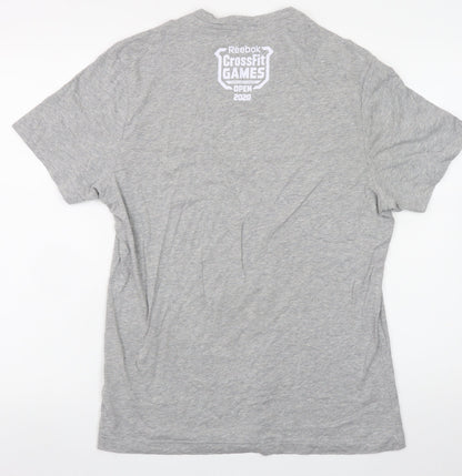 Mens UK Size M Reebok Grey  T-Shirt