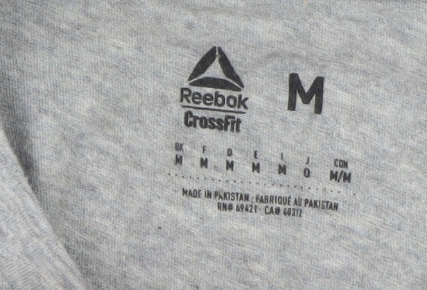 Mens UK Size M Reebok Grey  T-Shirt