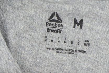 Mens UK Size M Reebok Grey  T-Shirt