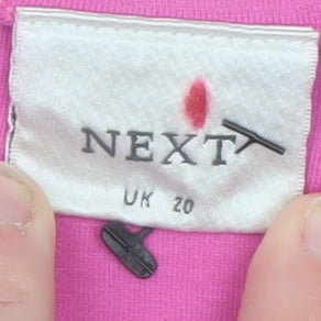 Girls UK Size 20 NEXT Pink Basic T-Shirt