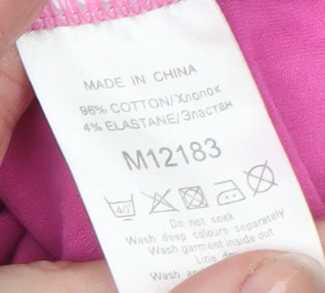 Girls UK Size 20 NEXT Pink Basic T-Shirt