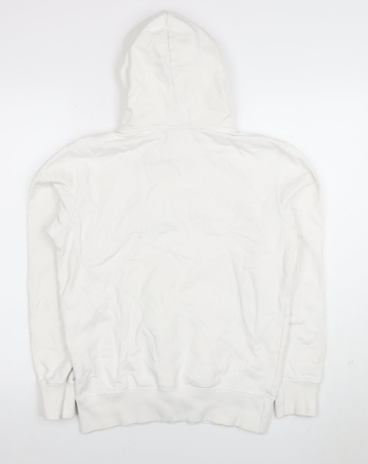 Mens UK Size S Champion White Pullover Hoodie