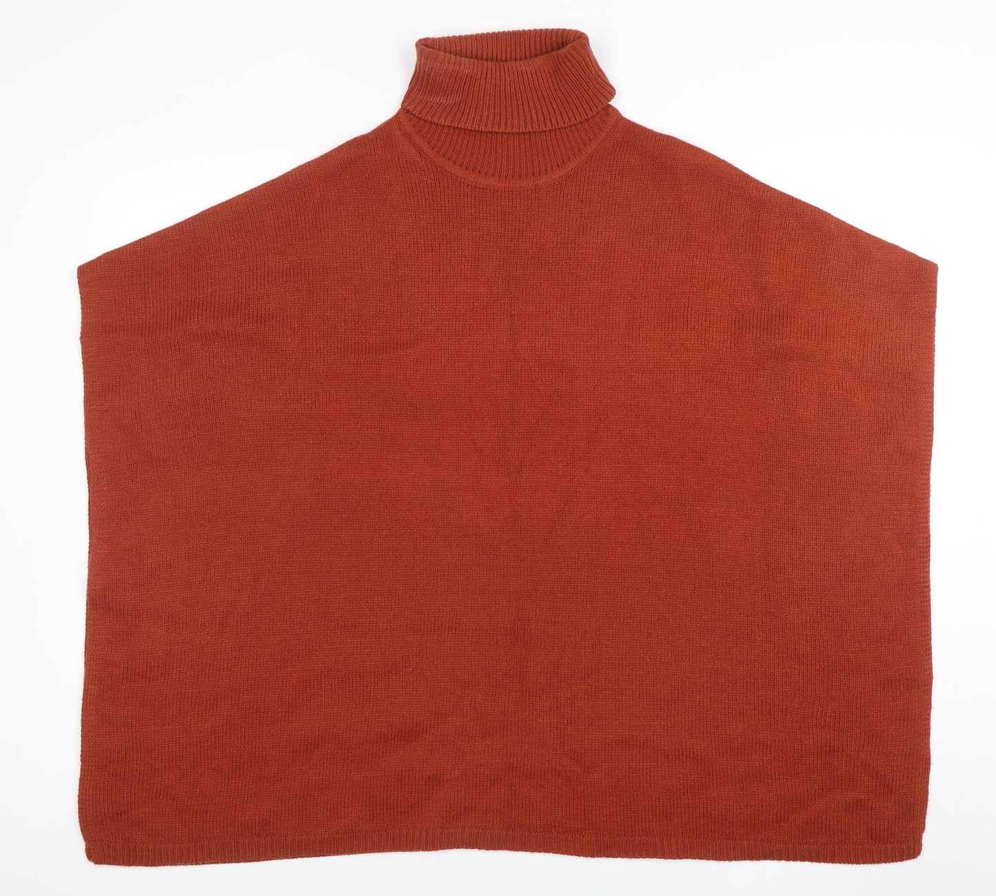 Womens UK Size One Size FIRST AND I Brown Cape Jumper