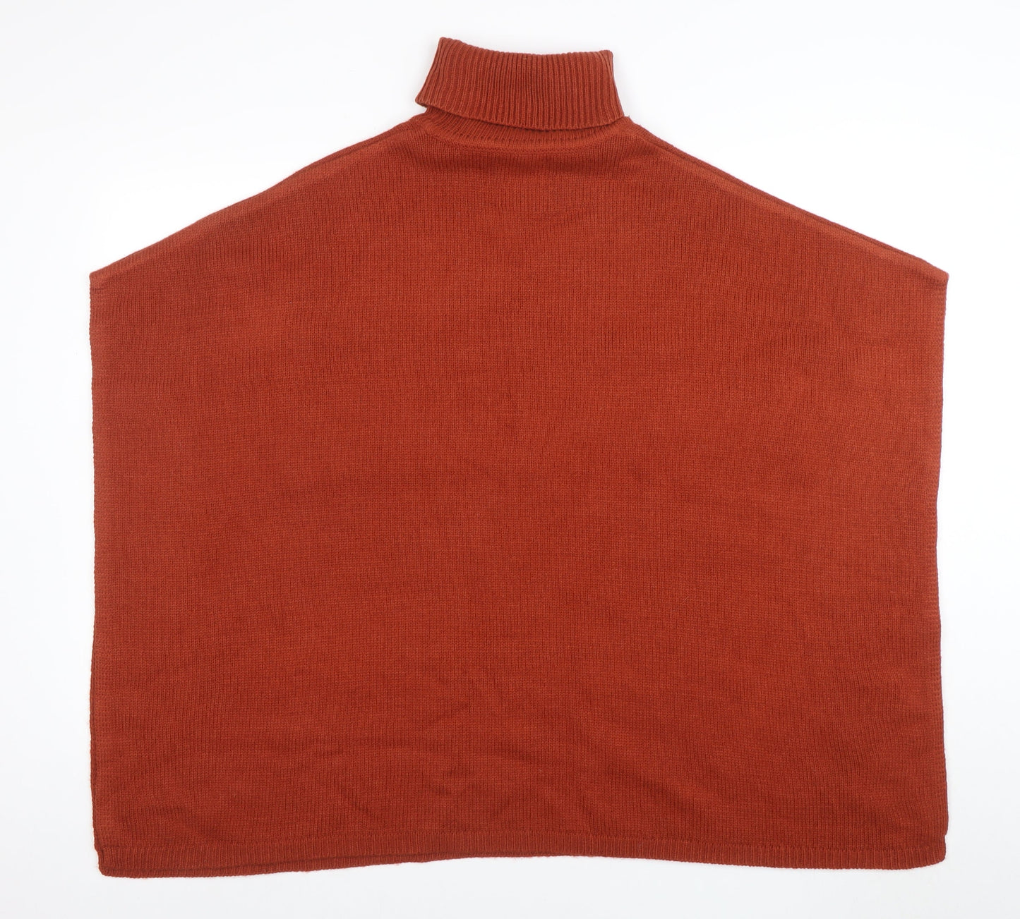 Womens UK Size One Size FIRST AND I Brown Cape Jumper