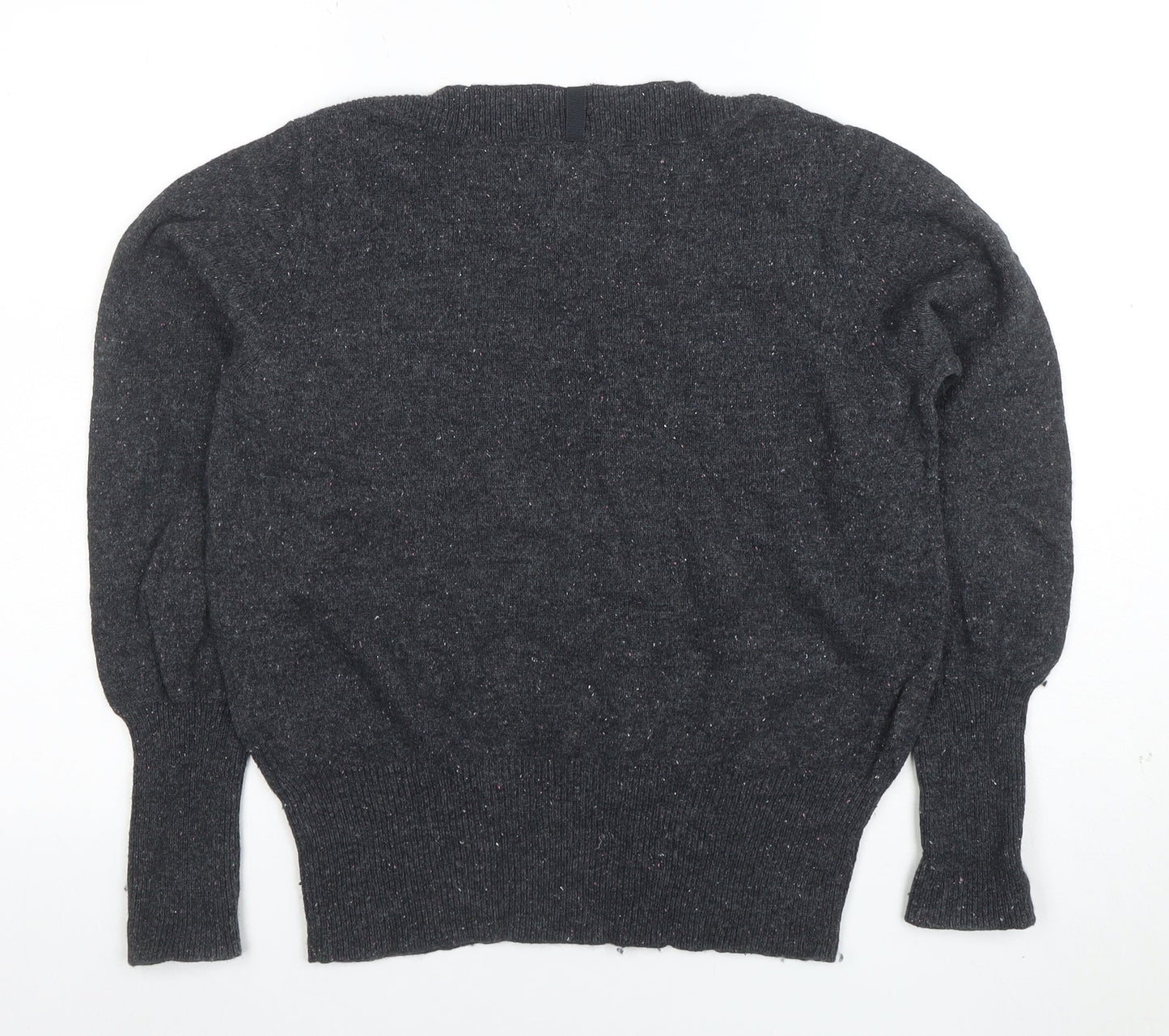Womens UK Size 14 Per Una Grey Pullover Jumper