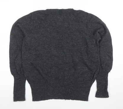 Womens UK Size 14 Per Una Grey Pullover Jumper