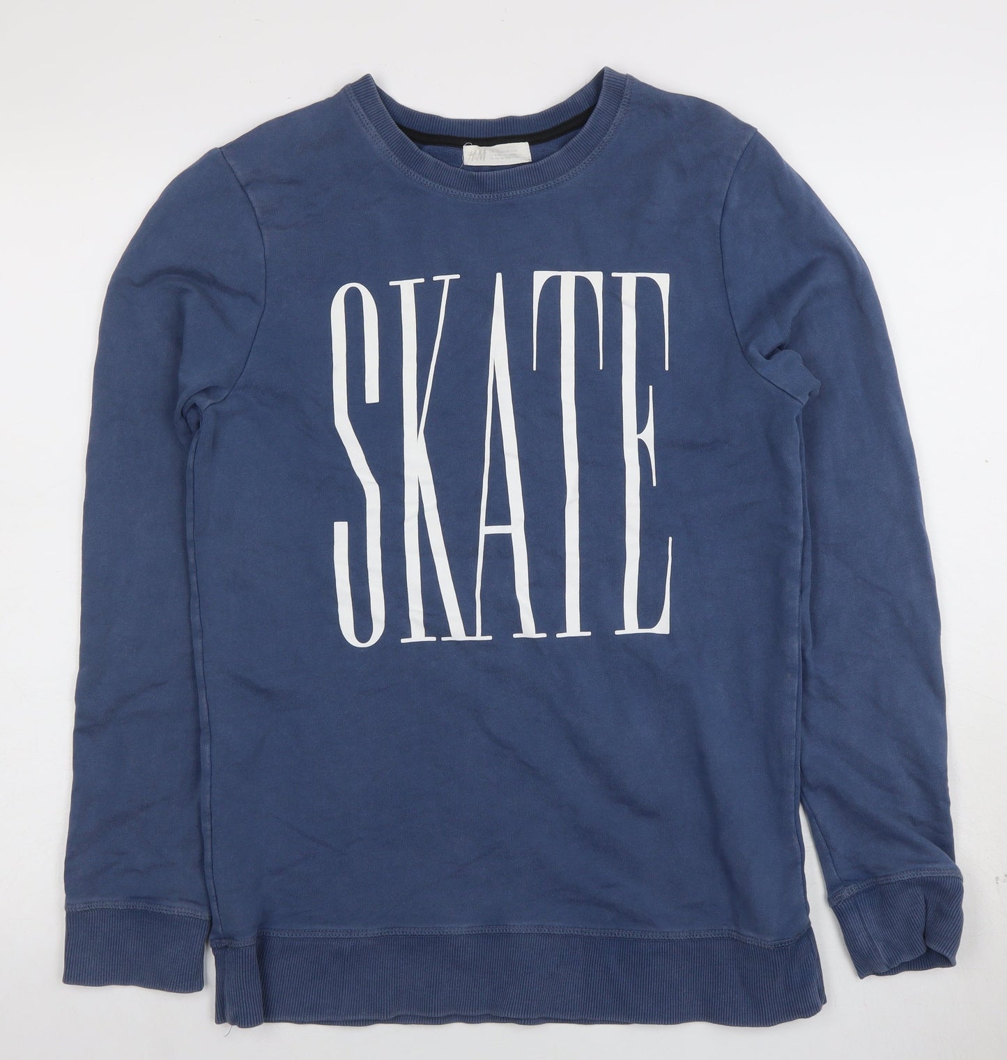 Boys UK Size M H&M Blue Pullover Sweatshirt