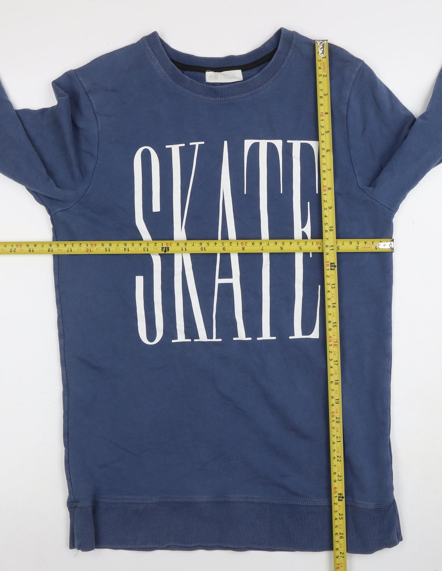 Boys UK Size M H&M Blue Pullover Sweatshirt