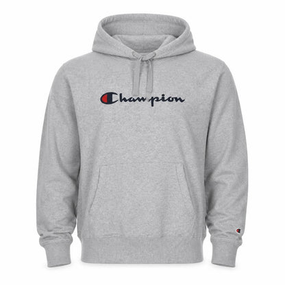 Mens UK Size XL Champion Grey Pullover Hoodie