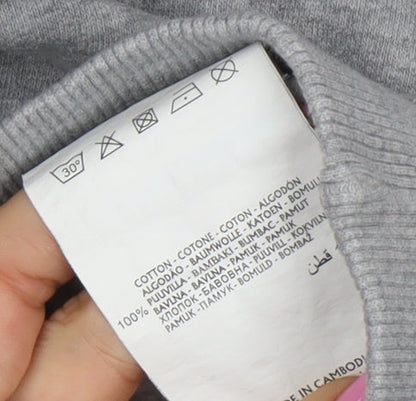 Mens UK Size XL Champion Grey Pullover Hoodie