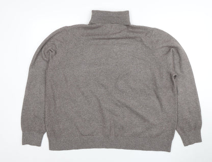 Womens UK Size XL Marks and Spencer Grey Pullover Jumper