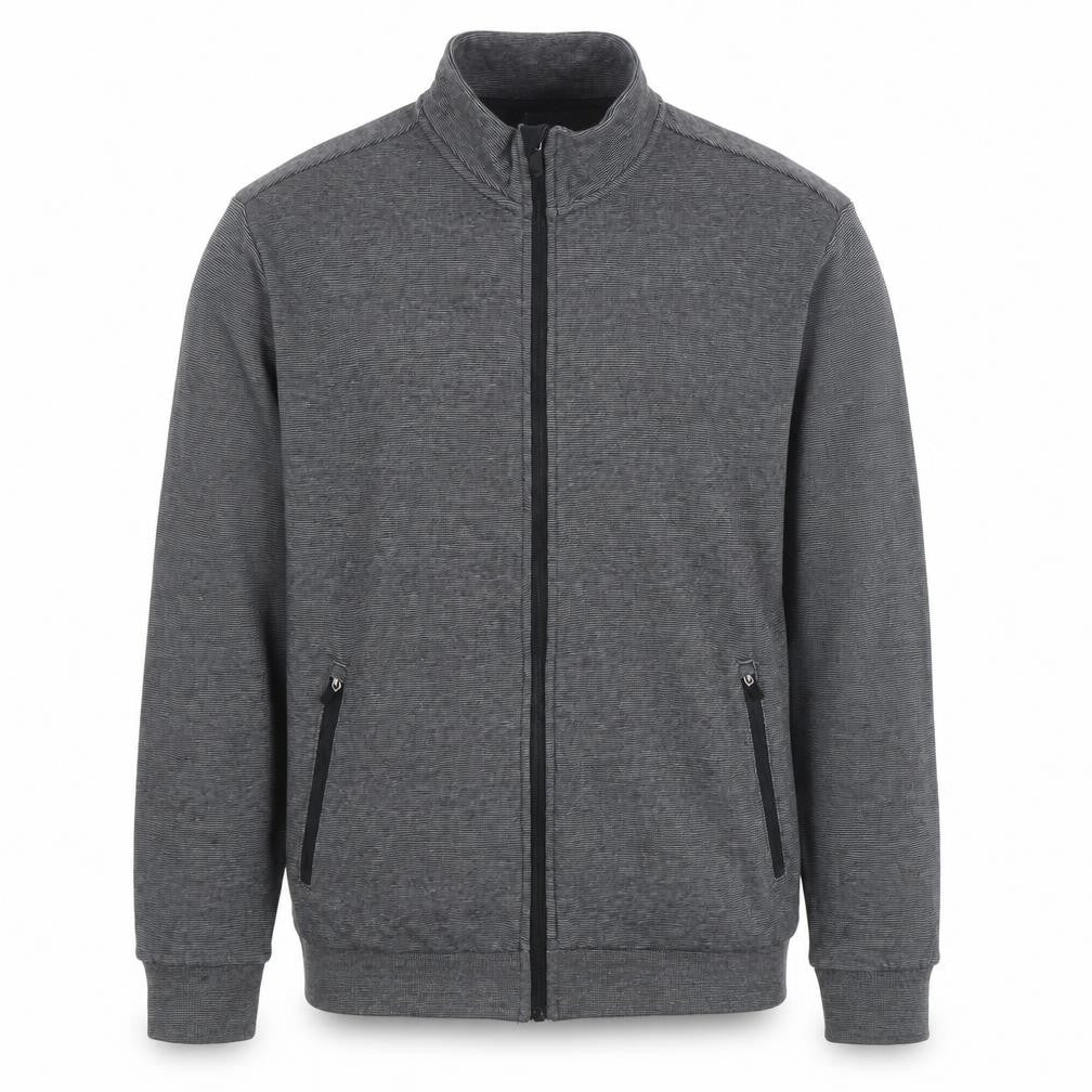 Mens UK Size S Marks and Spencer Grey Full Zip Sweatshirt