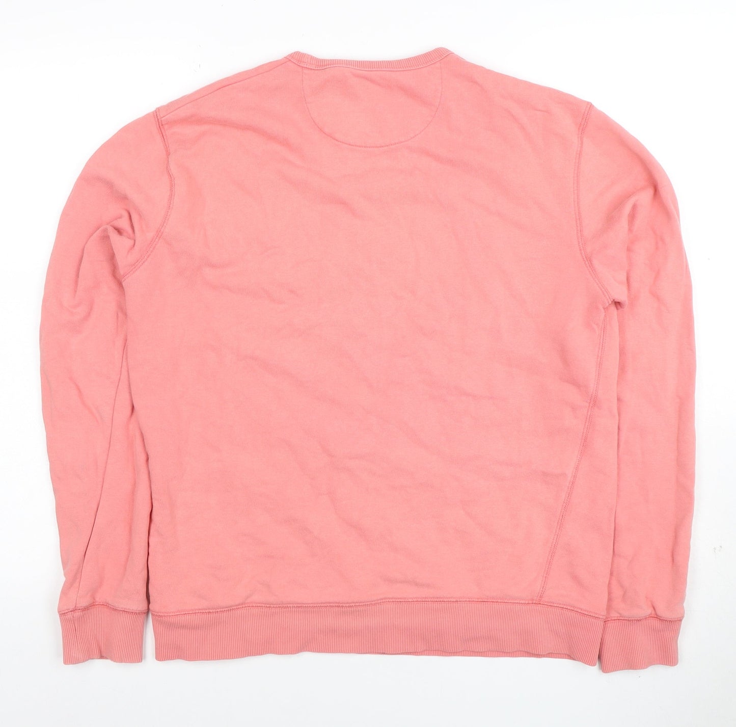 Mens UK Size L Farah Pink Pullover Sweatshirt