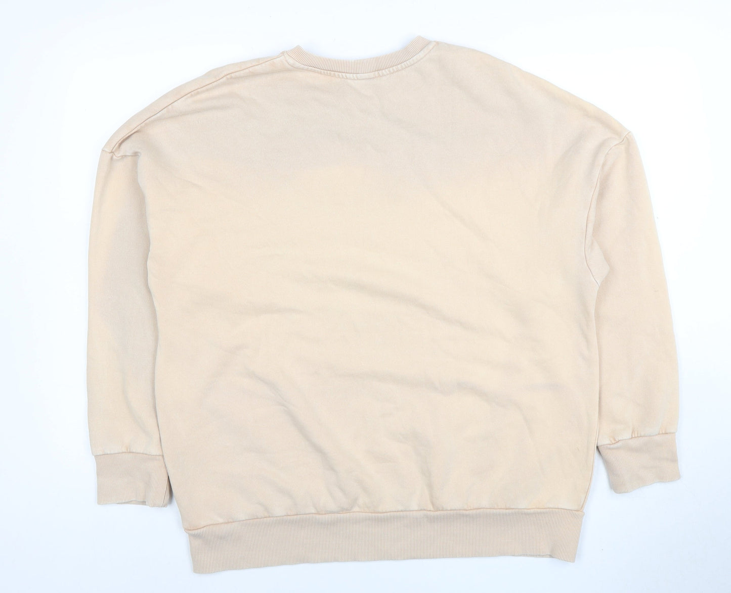 Womens UK Size M George Beige Pullover Sweatshirt