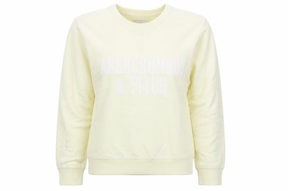Womens UK Size S Abercrombie & Fitch Beige Pullover Sweatshirt