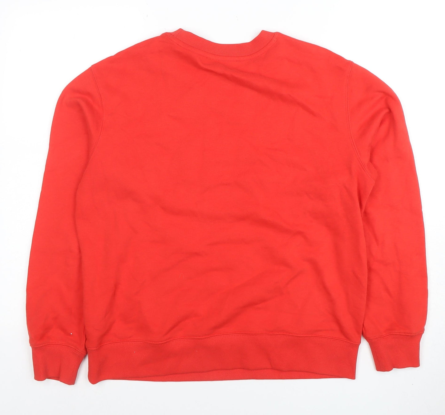 Womens UK Size S Marks and Spencer Red Pullover Sweatshirt