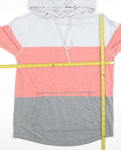 Mens UK Size M Mossimo Supply Co Multicoloured Pullover Hoodie