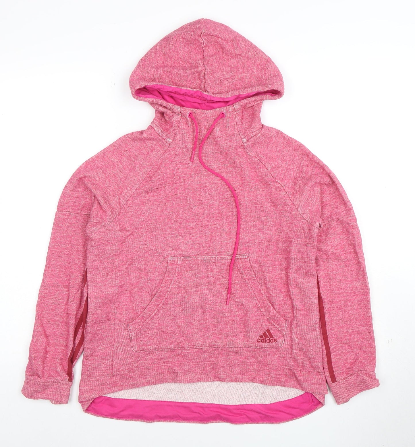 Womens UK Size S adidas Pink Pullover Hoodie