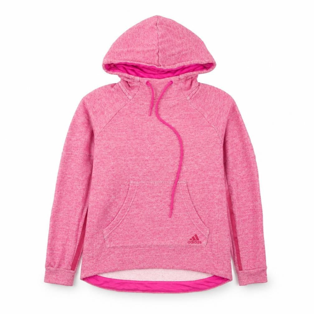 Womens UK Size S adidas Pink Pullover Hoodie