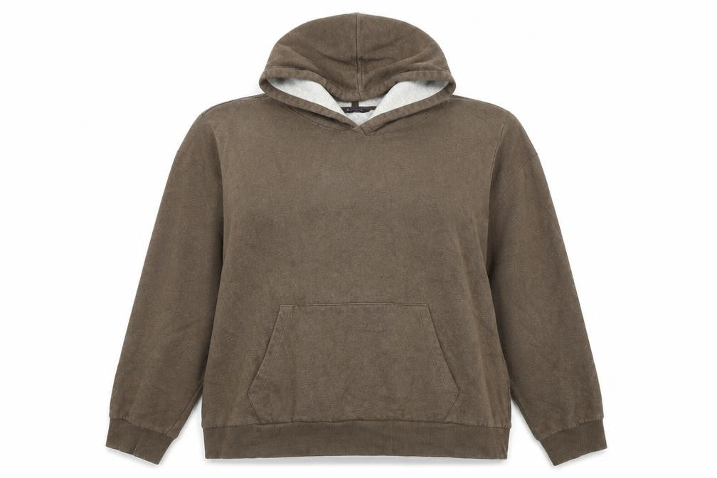 Womens UK Size XL Marks and Spencer Brown Pullover Hoodie