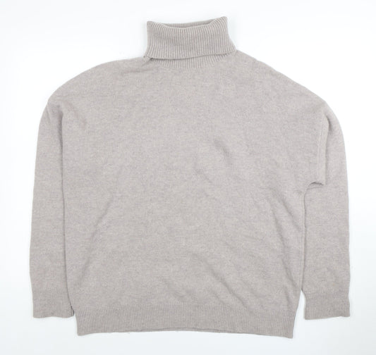 Womens UK Size L Reiss Beige Pullover Jumper