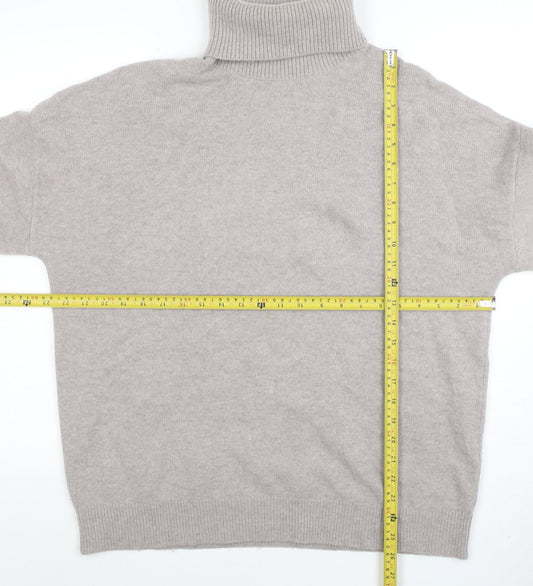 Womens UK Size L Reiss Beige Pullover Jumper