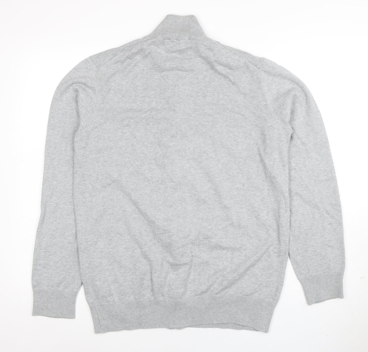 Mens UK Size M Crew Clothing Company Grey Full Zip Sweatshirt
