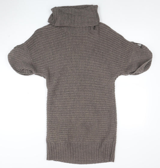 Womens UK Size 12 Marks and Spencer Brown Pullover Jumper