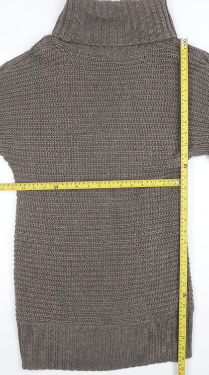 Womens UK Size 12 Marks and Spencer Brown Pullover Jumper