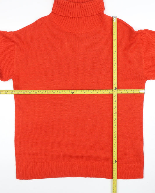 Womens UK Size 10 Missguided Red Pullover Jumper