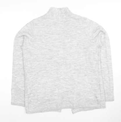Womens UK Size 10 Bonmarché Grey Cardigan Jumper