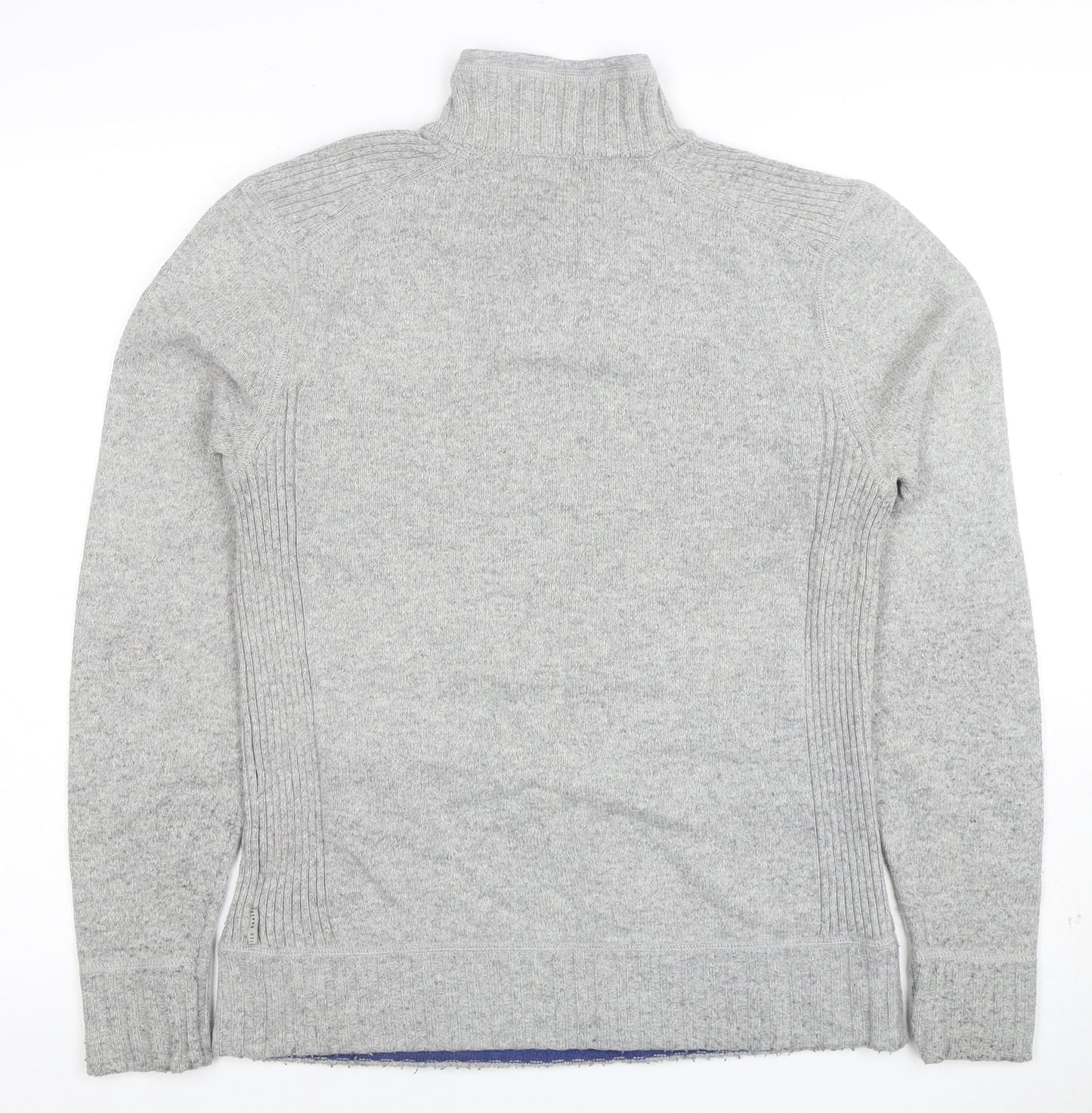 Mens UK Size M Ted Baker Grey Pullover Jumper