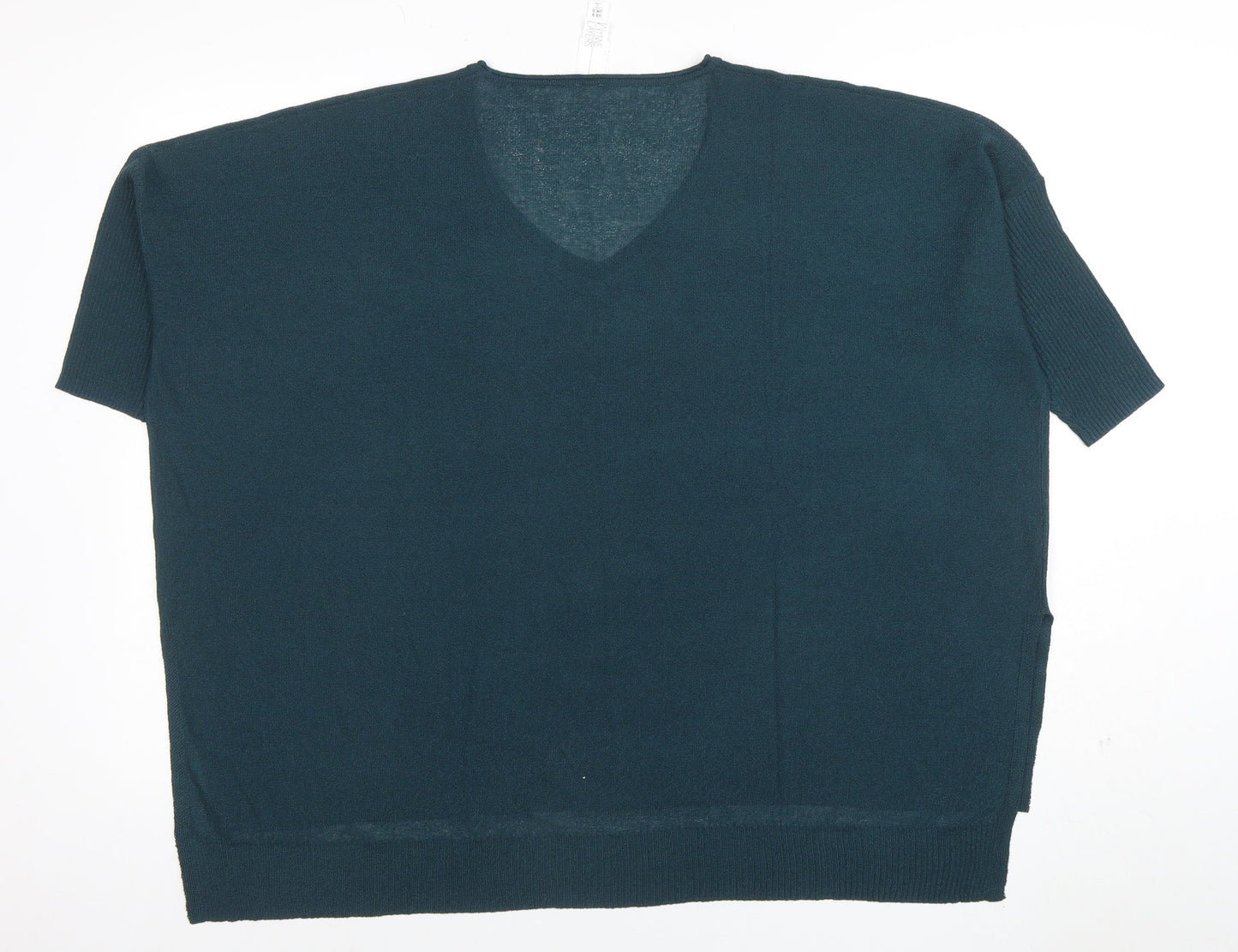 Womens UK Size S Wynne Layers Green Basic Blouse