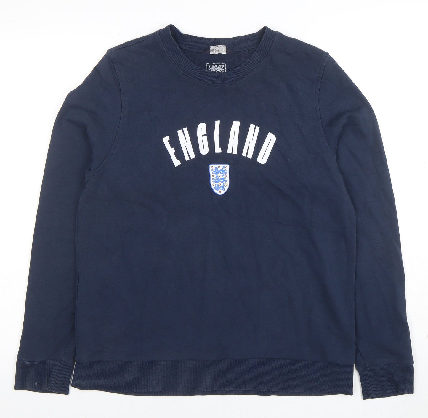 Womens UK Size M Marks and Spencer Blue Pullover Sweatshirt