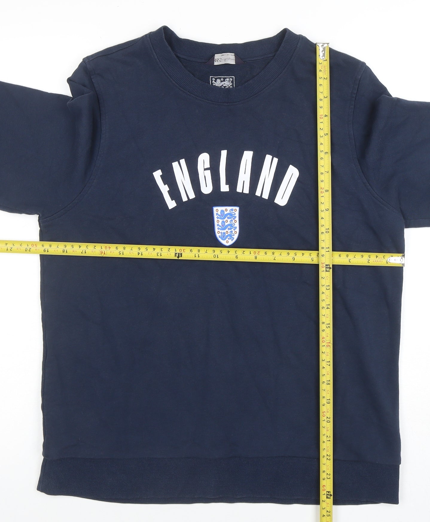Womens UK Size M Marks and Spencer Blue Pullover Sweatshirt