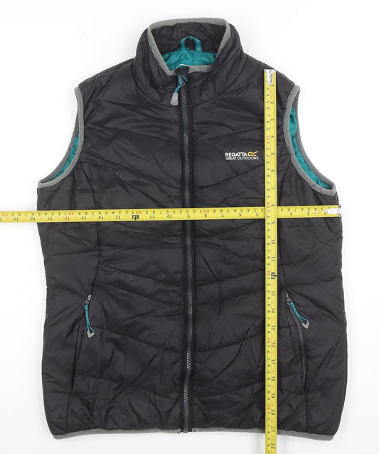 Womens UK Size 10 Regatta Black Bodywarmer