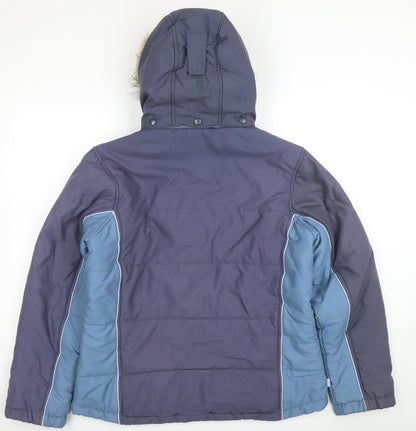 Womens UK Size L Peter Storm Blue Puffer Jacket