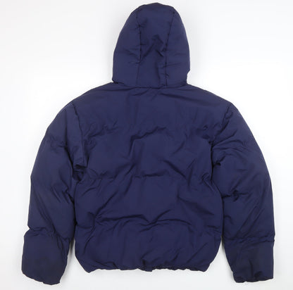 Girls UK Size 14-15 Years ELLE Junior Blue Puffer Jacket